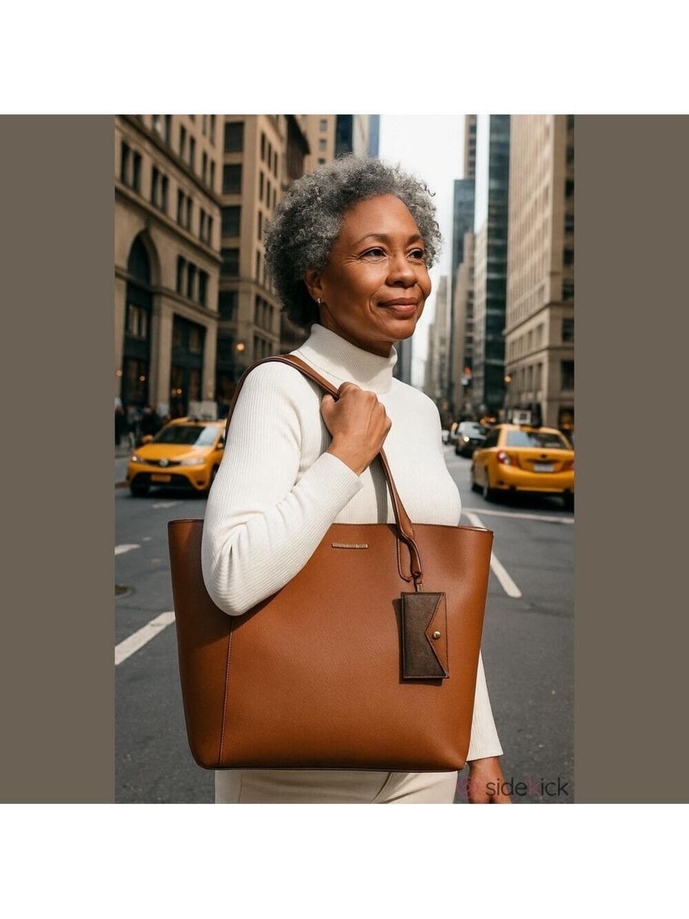 Sale! Michael Kors Brown Tote with Classic Design - Picture 1 of 3